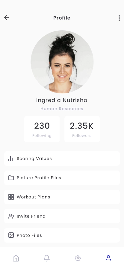 Profile Cards App UI Kit - Screenshot 2