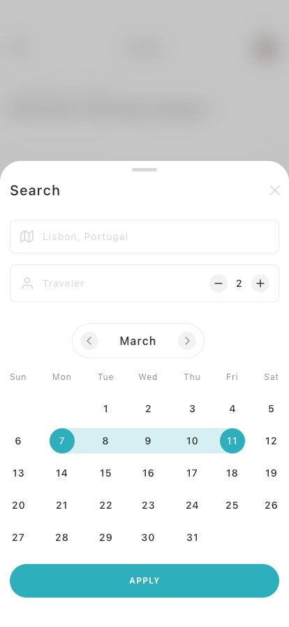 Trip & Travel Mobile App UI Kit - Screenshot 2