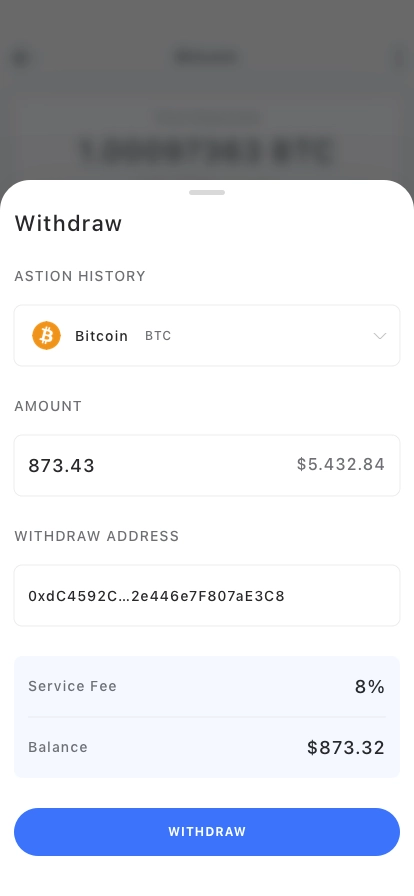 Cryptocurrency App UI Kit - Screenshot 5