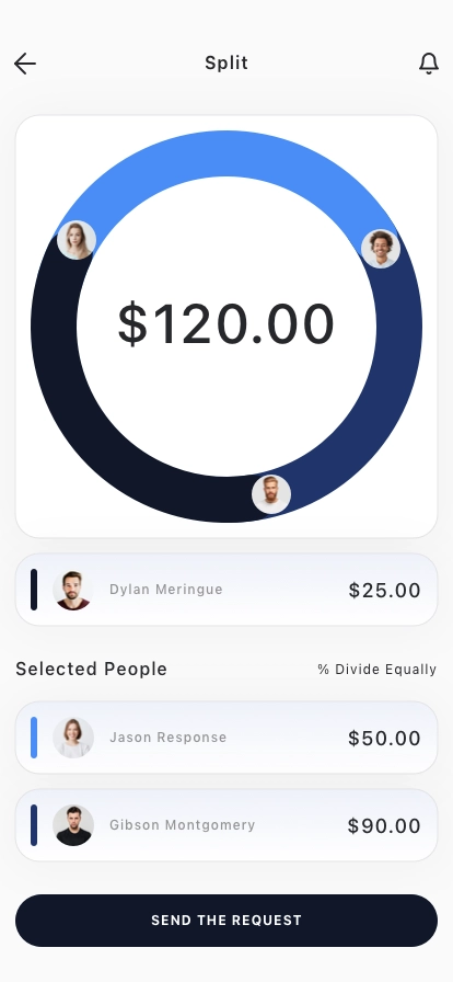 Payment Management Mobile App UI Kit - Screenshot 3