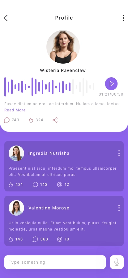 Voice Analysis App UI Kit - Screenshot 5