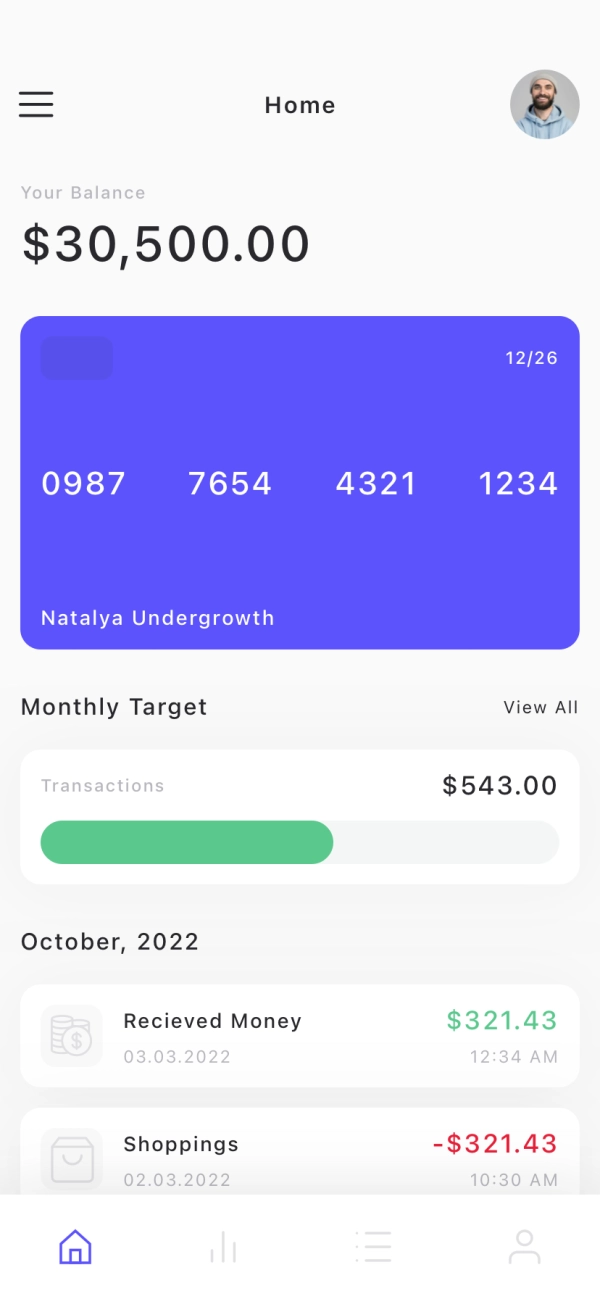 Digital Payment Mobile App UI Kit - Screenshot 1