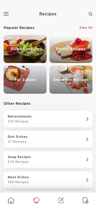 Recipes and Food Plan App UI Kit - Screenshot 10