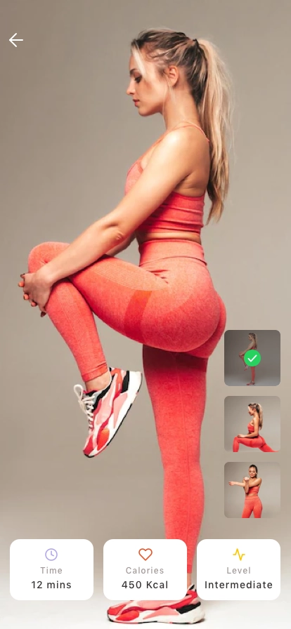 Workout & Fitness Mobile App UI Kit - Screenshot 5