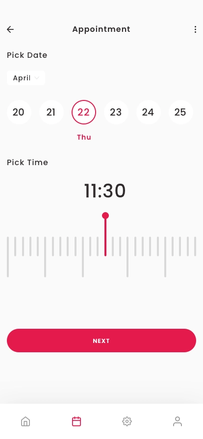 Beauty & Hair Salon Appointment App UI Kit - Screenshot 4