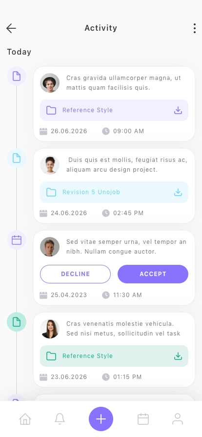 Task Management Mobile App UI Kit - Screenshot 4