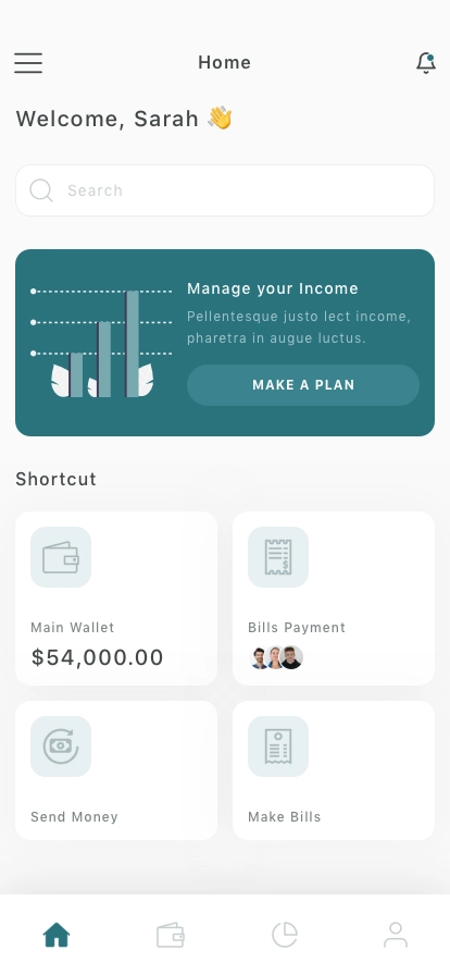 Fintech Mobile App UI Kit - Screenshot 2