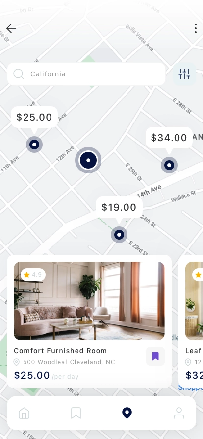 Working Space Renting Mobile App UI Kit - Screenshot 2