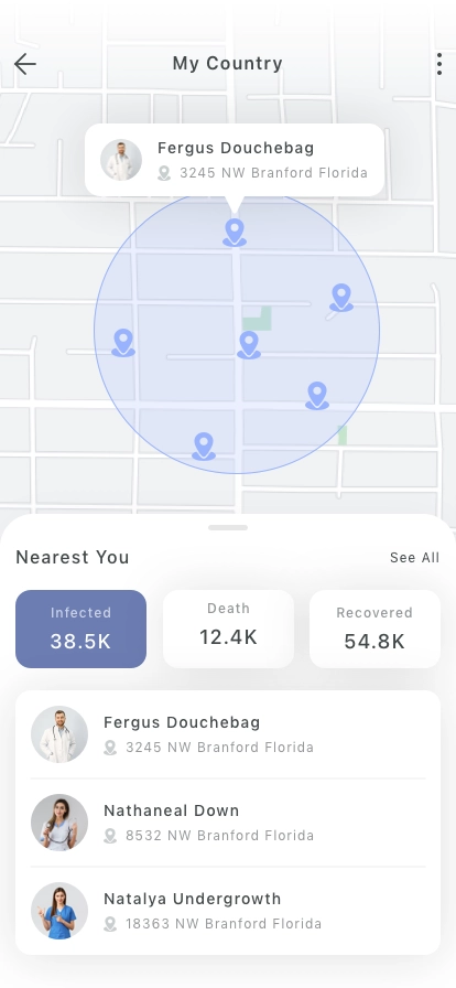 Medical Mobile App UI Kit - Screenshot 2