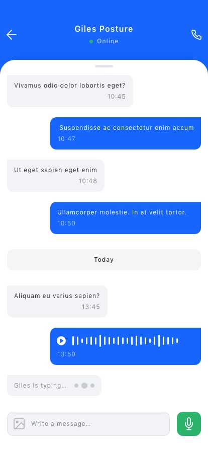 Mental Health Mobile App UI Kit - Screenshot 2