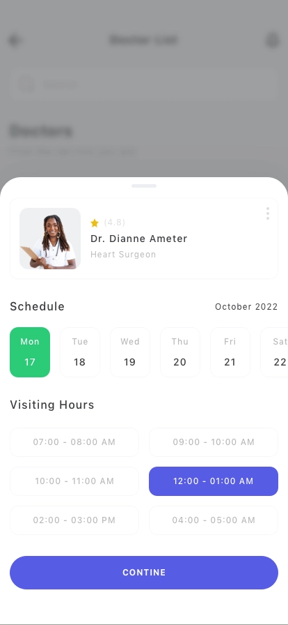 Medical Consultation Mobile App UI Kit - Screenshot 5