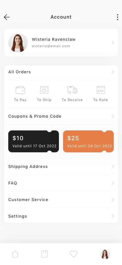 E-Commerce Mobile App UI Kit - Screenshot 4