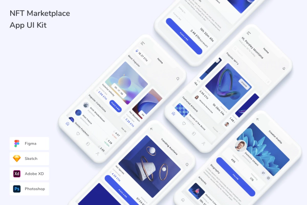 NFT Marketplace App UI Kit