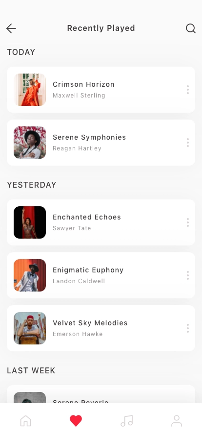 Music Streaming Mobile App UI Kit - Screenshot 3