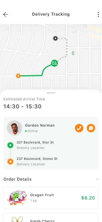 Grocery Ordering App UI Kit - Screenshot 4