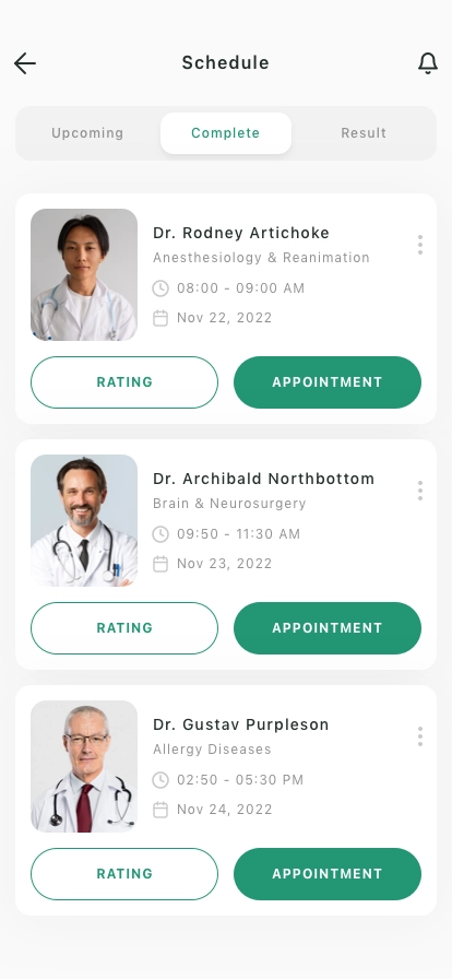 Health Mobile App UI Kit - Screenshot 3