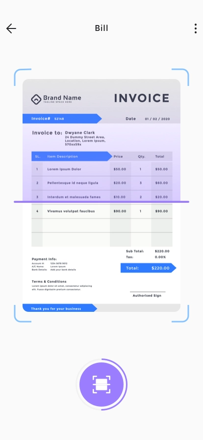 Split Bill Mobile App UI Kit - Screenshot 4