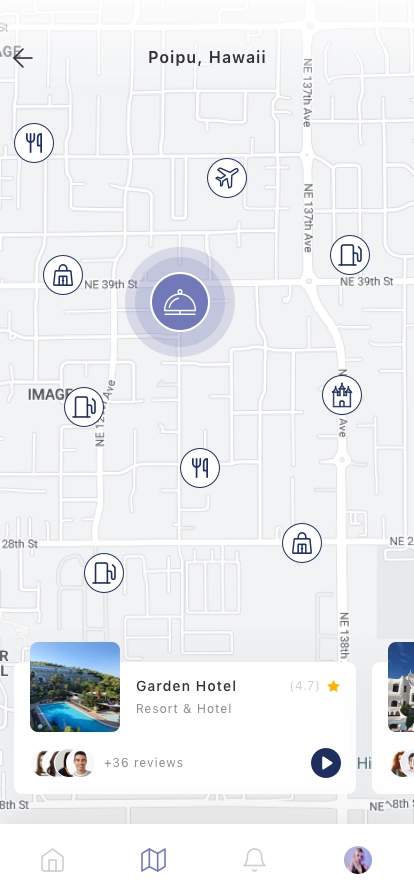 Maps Concept Mobile App UI Kit - Screenshot 4