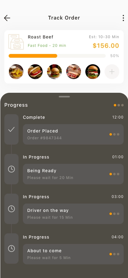 Delivery Tracking Mobile App UI Kit - Screenshot 5