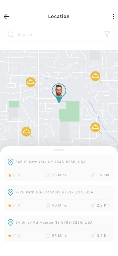 Food Ordering Mobile App UI Kit - Screenshot 5