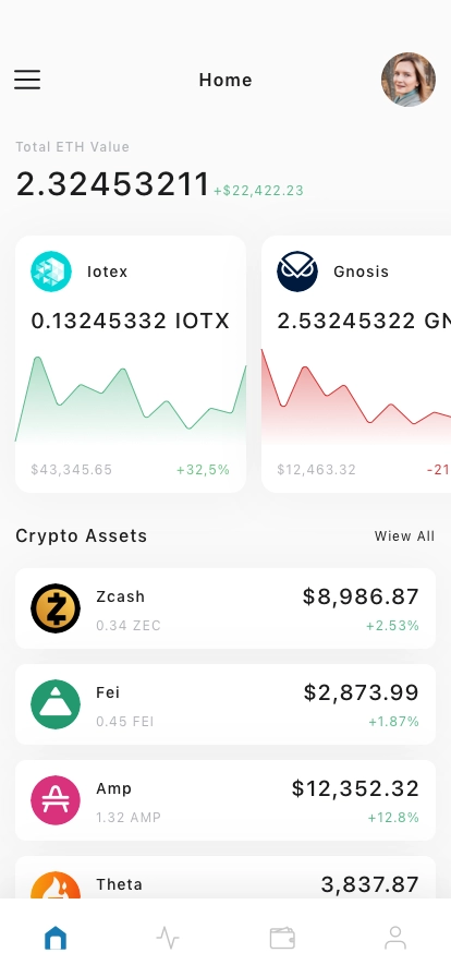 Crypto Exchange Mobile App UI Kit - Screenshot 1