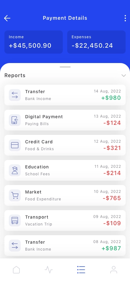 Investment & Finance Mobile App UI Kit - Screenshot 5