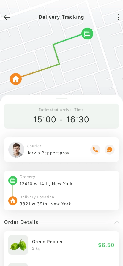 Grocery Store Mobile App UI Kit - Screenshot 4