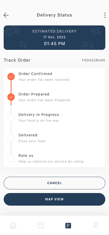Food Order & Delivery Mobile App UI Kit - Screenshot 5