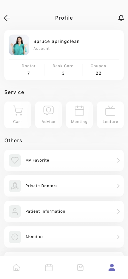 Medical Appointment Mobile App UI Kit - Screenshot 4