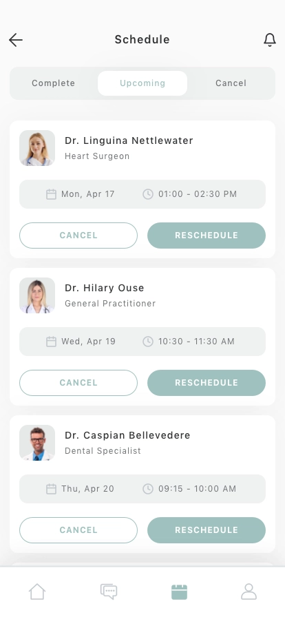 Healthcare Service Mobile App UI Kit - Screenshot 5
