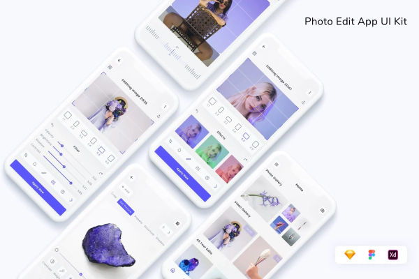 Photo Edit App UI Kit