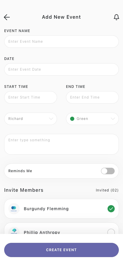 Task Tracker Mobile App UI Kit - Screenshot 3