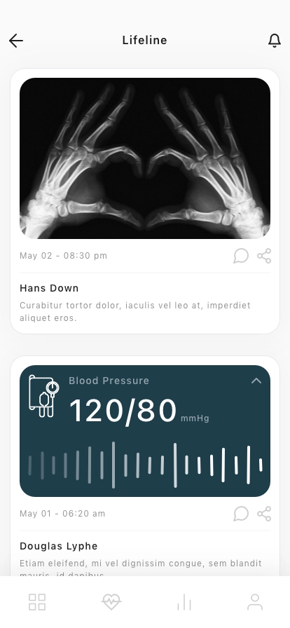 Virtual Health Mobile App UI Kit - Screenshot 3