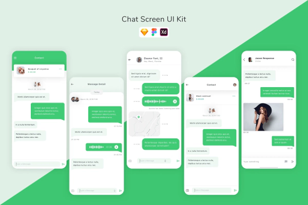 Chat Screen UI Kit