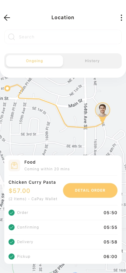 Food Ordering Mobile App UI Kit - Screenshot 5