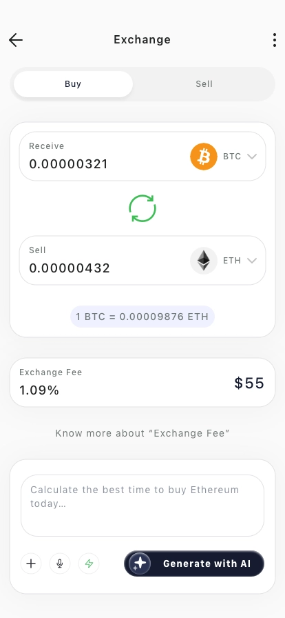 AI Staking Platform Mobile App UI Kit - Screenshot 5