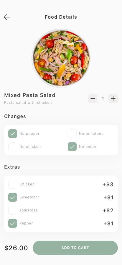 Food Delivery Mobile App UI Kit - Screenshot 2