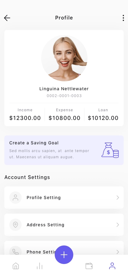 Banking Finance Mobile App UI Kit - Screenshot 5