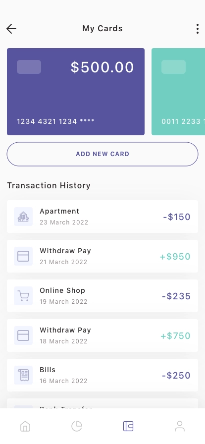 Personal Finance Mobile App UI Kit - Screenshot 3