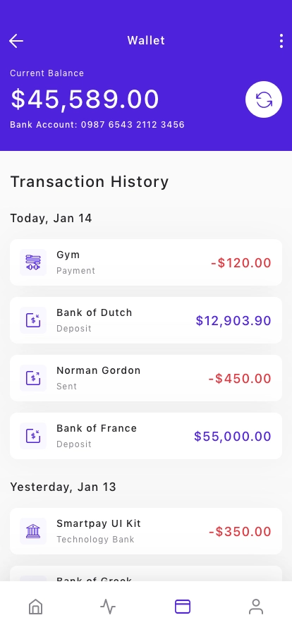 Fintech App UI Kit - Screenshot 4