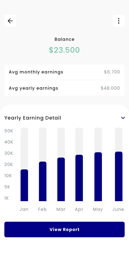 Freelancer Accounting Mobile App UI Kit - Screenshot 3