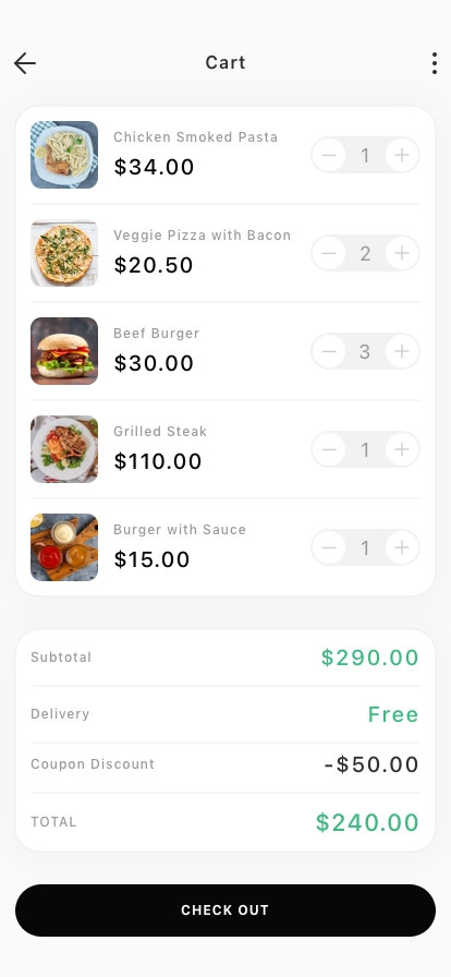 Delivery Service Mobile App UI Kit - Screenshot 5