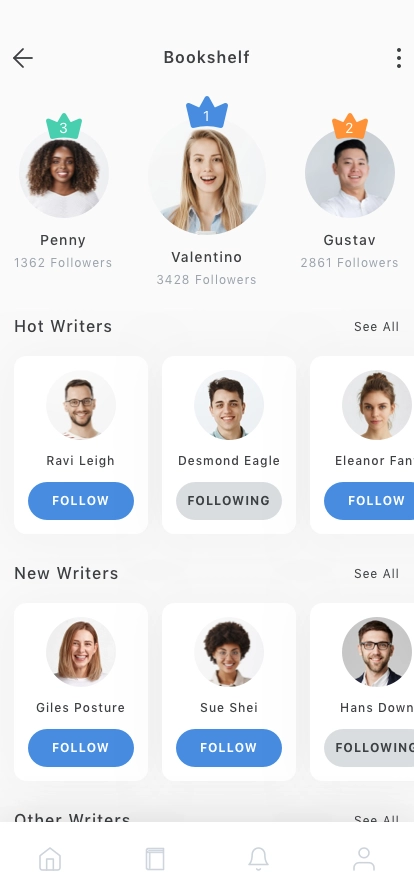 Book Read Mobile App UI Kit - Screenshot 5