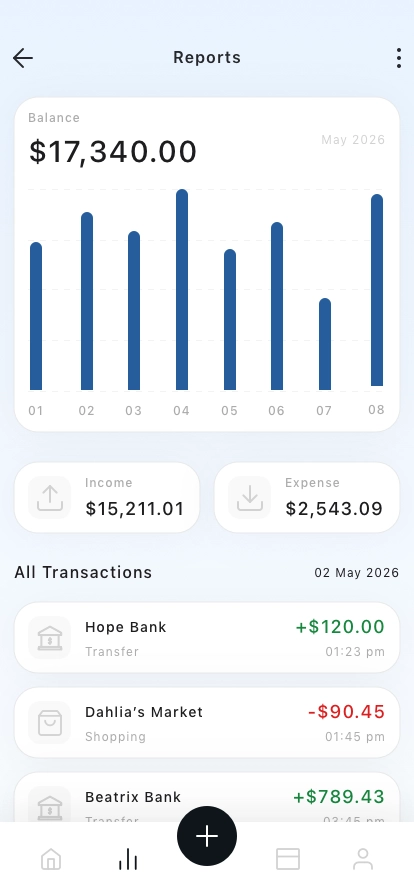 Banking Mobile App UI Kit - Screenshot 2