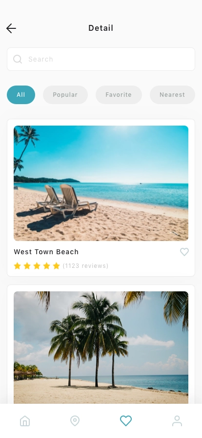Travel Booking Mobile App UI Kit - Screenshot 3