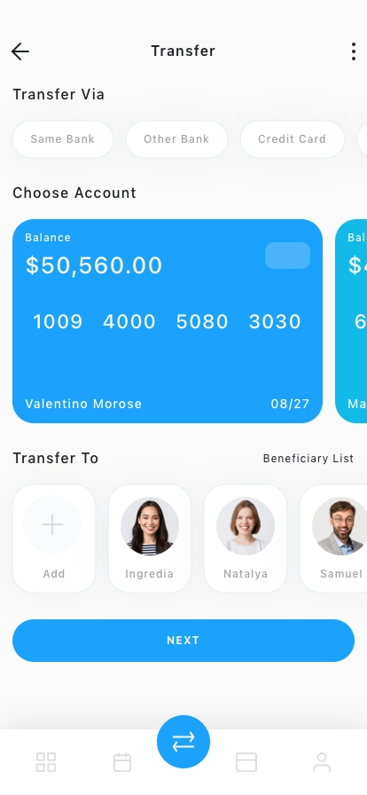 Money Transfer Mobile App UI Kit - Screenshot 5