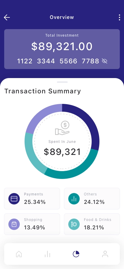 Mobile Banking Mobile App UI Kit - Screenshot 4