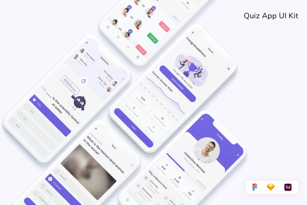 Quiz App UI Kit