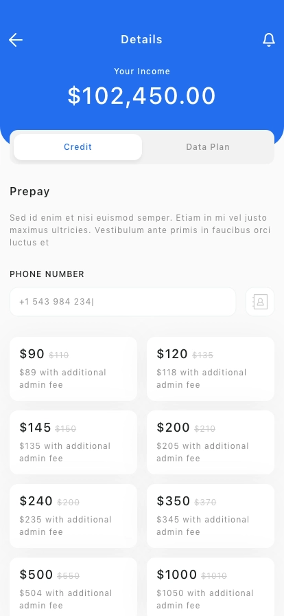 Digital Wallet Mobile App UI Kit - Screenshot 5