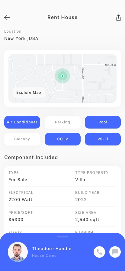Property Calculator Mobile App UI Kit - Screenshot 2